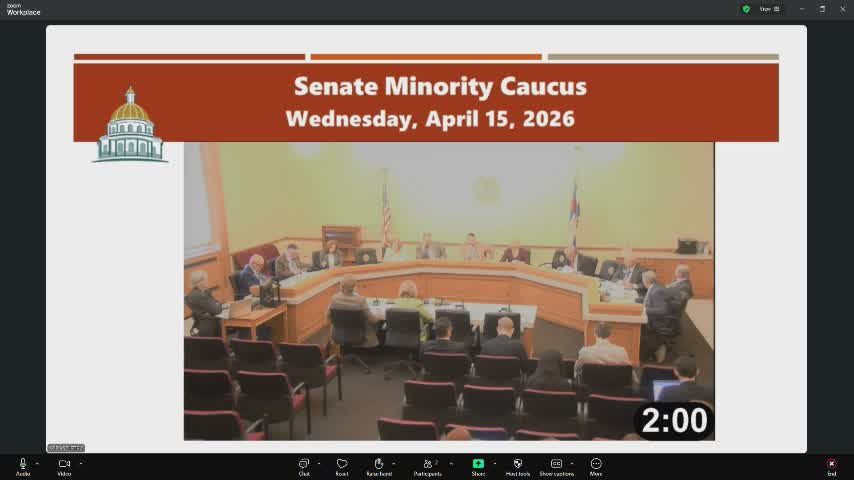 Senator Kirk Meyer urges protections for people who seek help by phone ahead of hard year