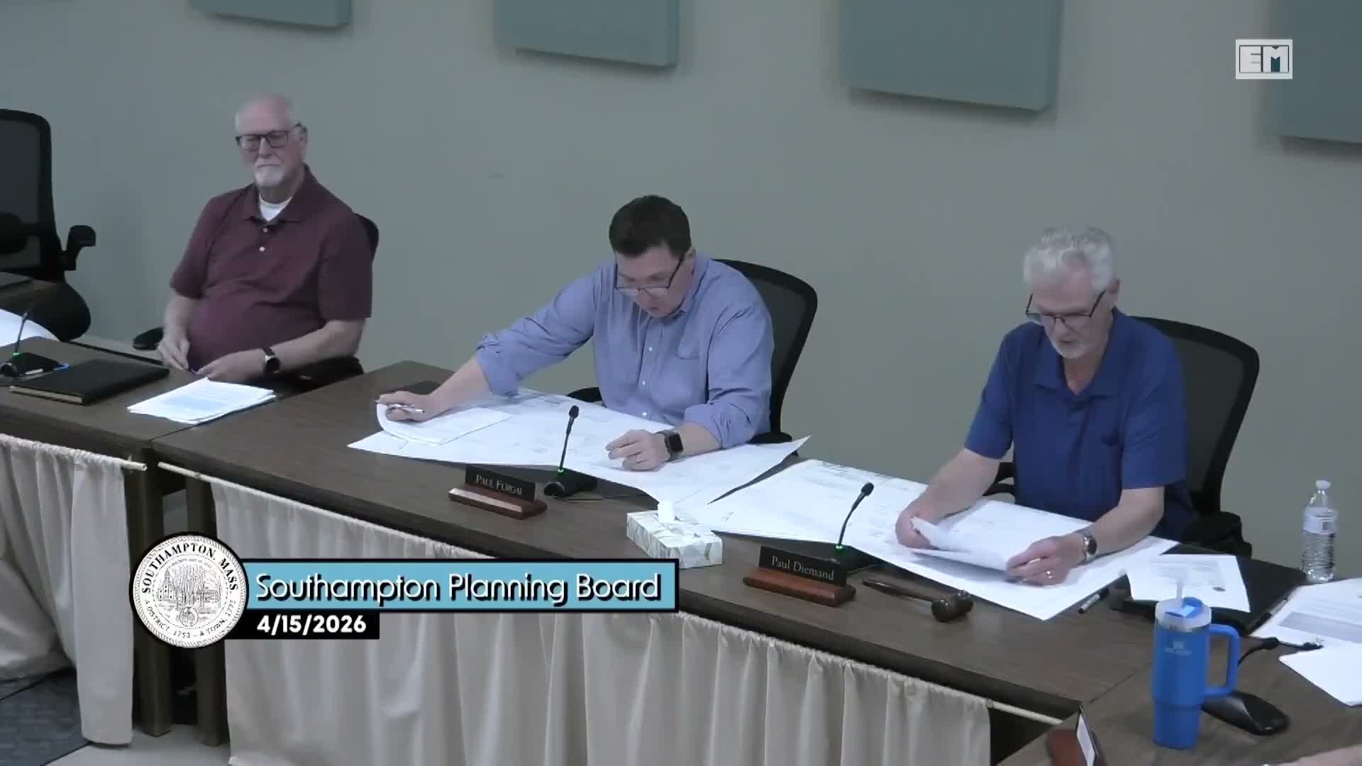 Planning board endorses ANR for Gunn Road lot adjustment, approves a building permit