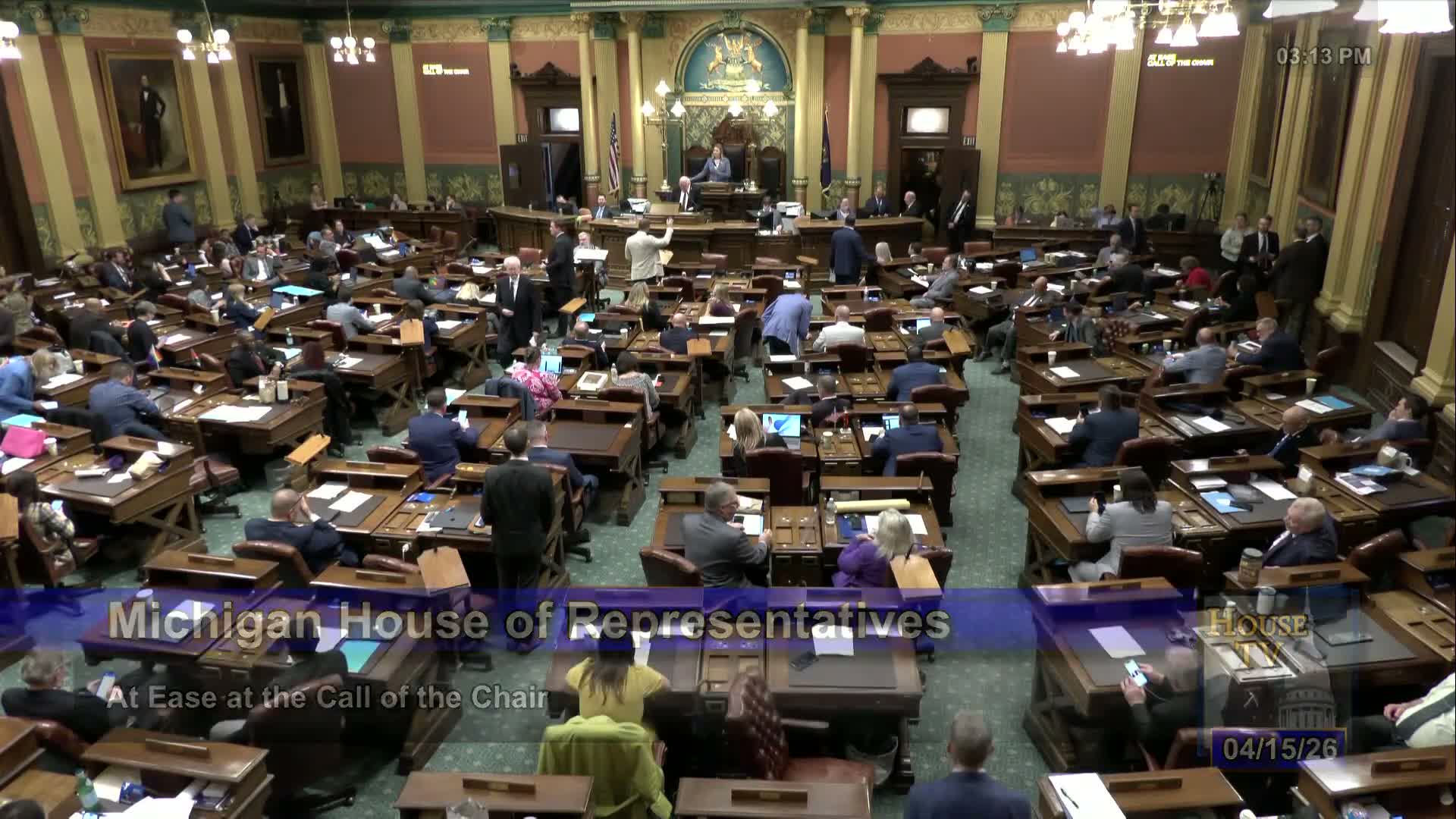 Michigan House advances and passes a package of occupational-code and technical bills; several get immediate effect
