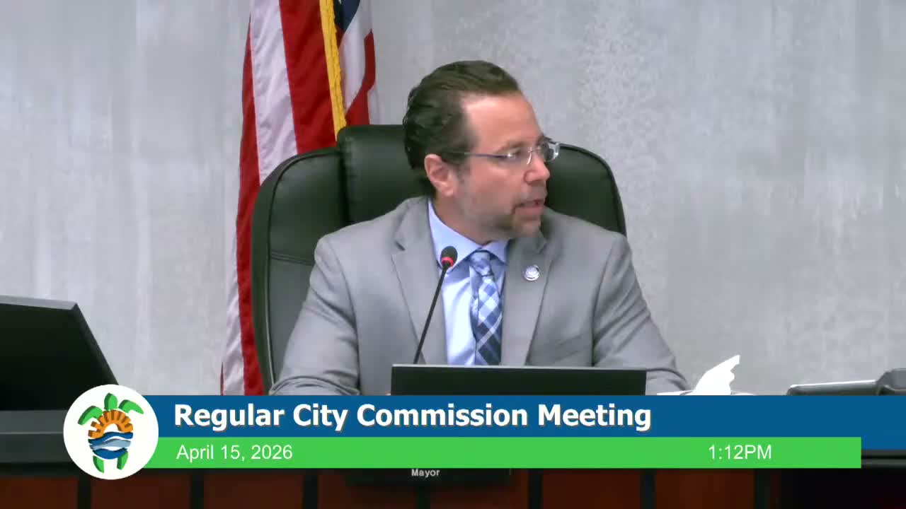 Hollywood City Commission holds moment of silence for fallen public servant Scott Pardon