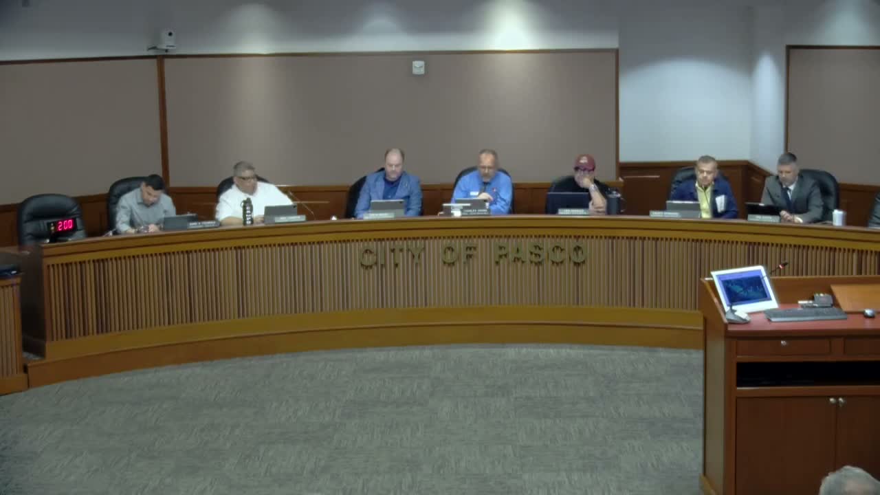 Pasco outlines 2026 pavement preservation plan; PCI at 77, staff stresses preventive funding