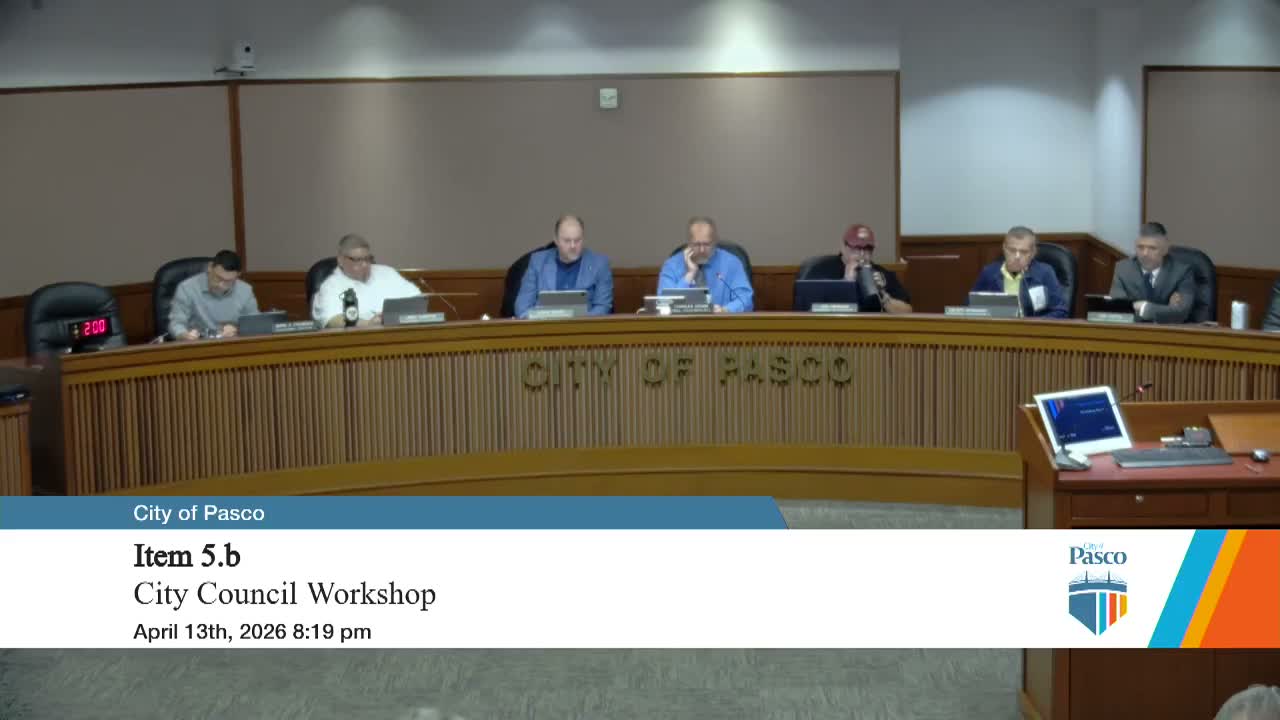 Pasco to install speed cushions on Court Street after six‑month review; council approves funding mix