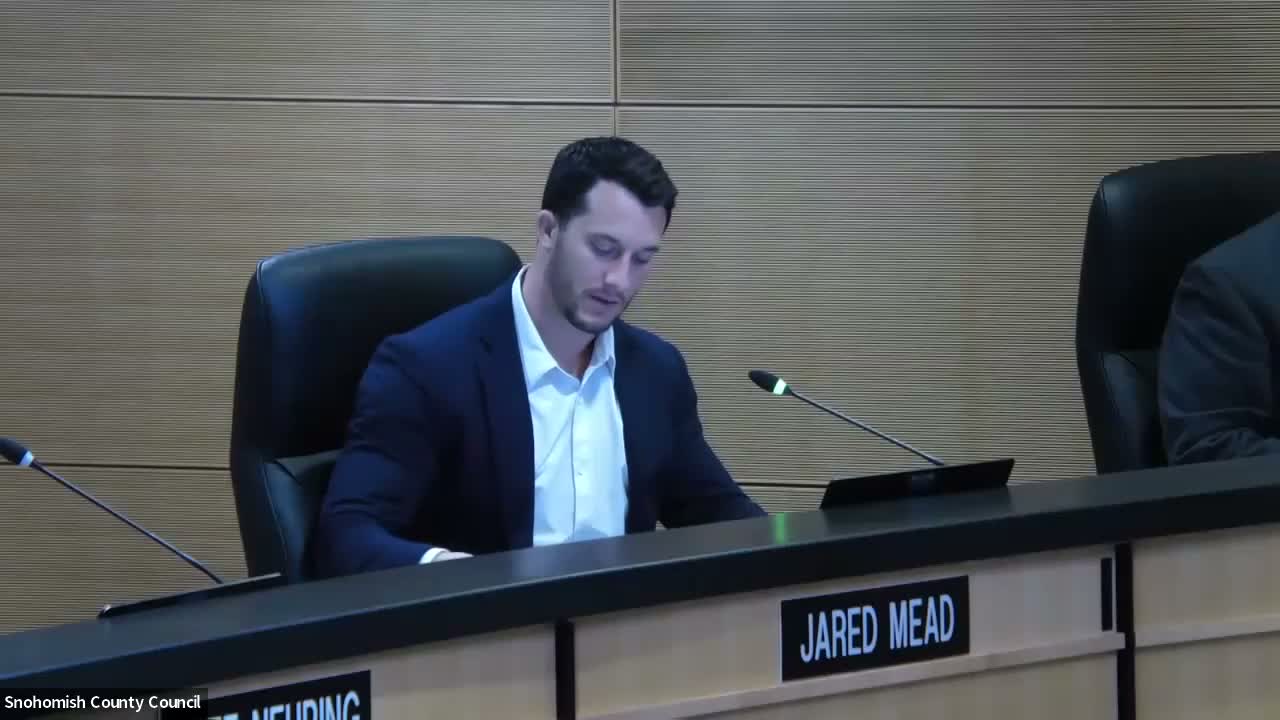 Snohomish County committee moves $23 million in housing and behavioral‑health awards to April 22 consent agenda