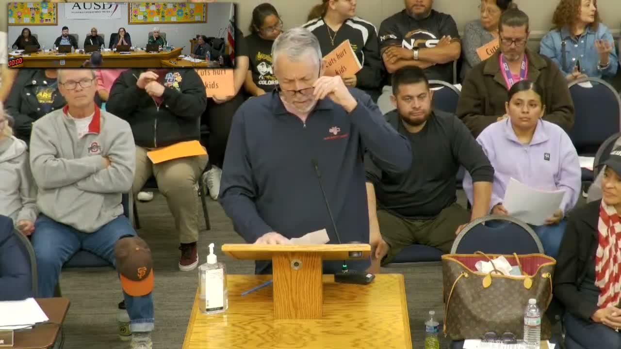Teachers, parents and unions plead with Antioch board to spare reading teachers and wellness staff amid cuts