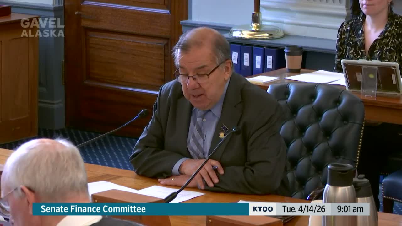 Senate Finance hears bill to let totally disabled veterans access PERS retirement early; fiscal impact unclear
