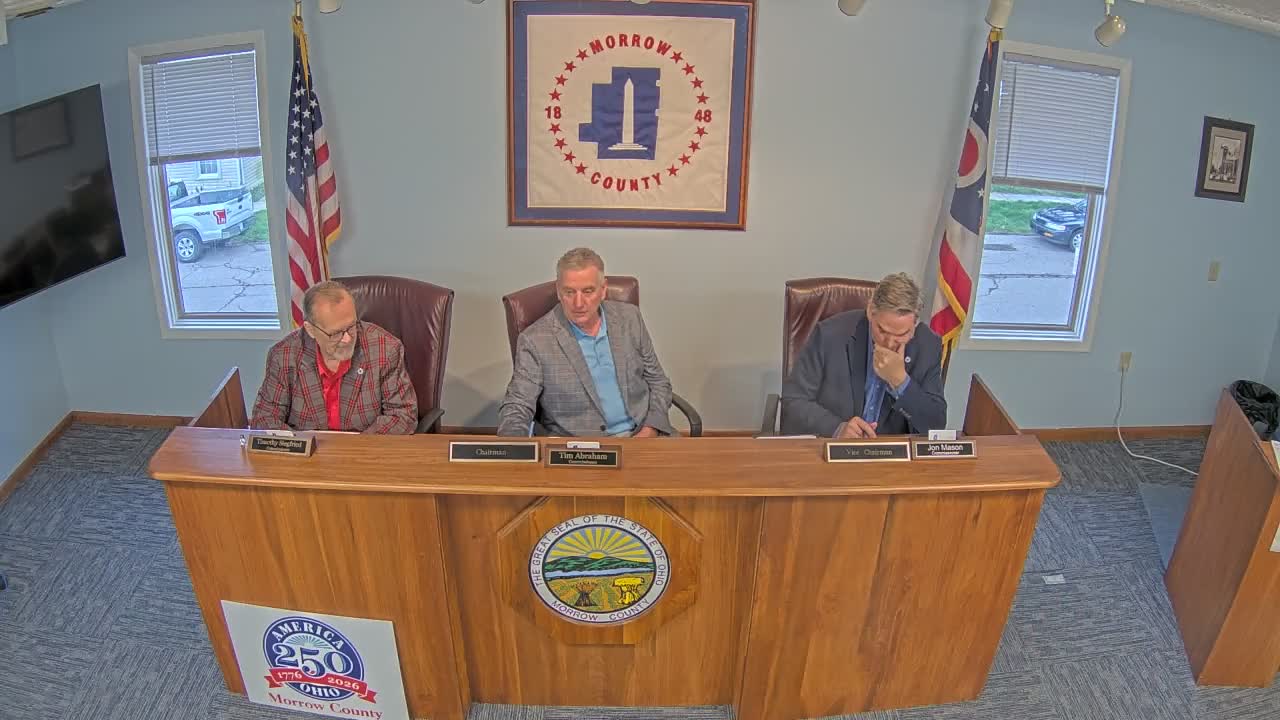 Morrow County commissioners adopt animal-care proclamation, hold paving and chip-seal bids and approve vehicle purchase