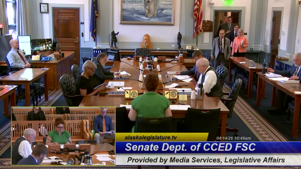 Senate subcommittee forwards Commerce department budget, flags Rail Belt fund-source change