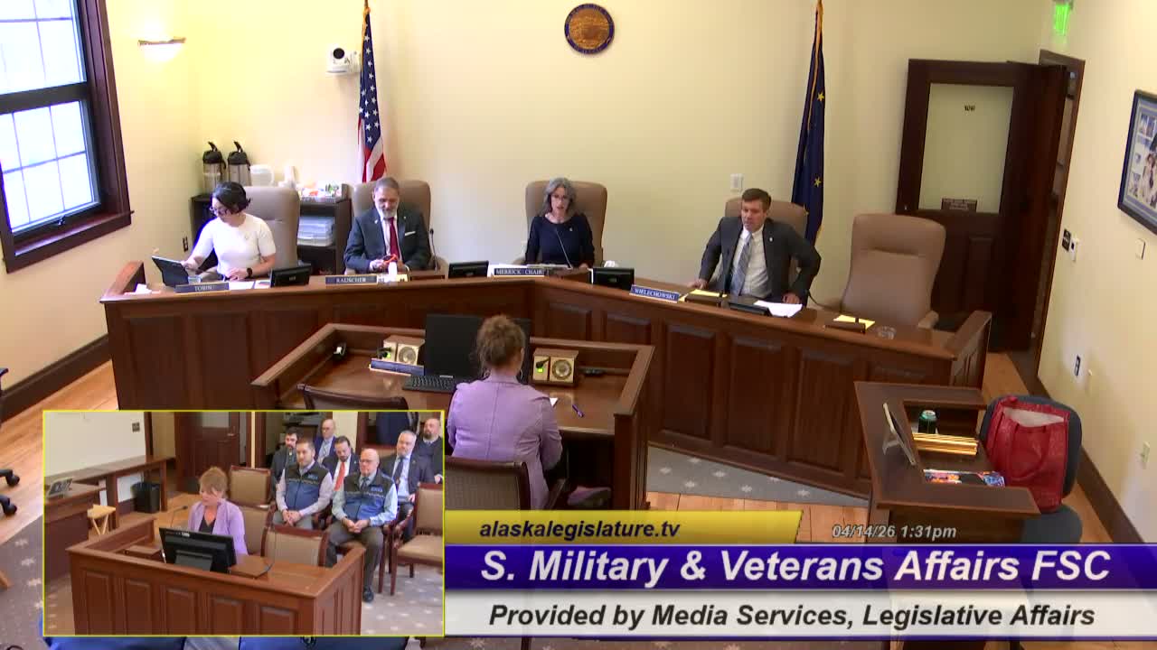 Senate Finance subcommittee advances FY27 Department of Military and Veterans Affairs budget