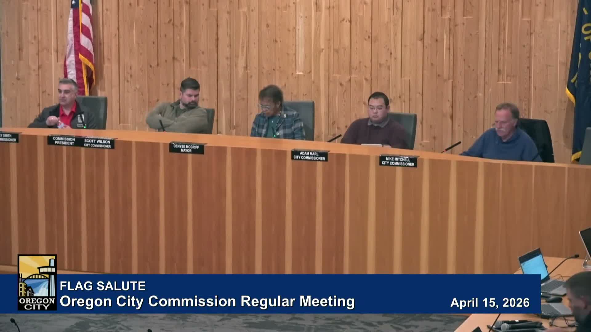 Oregon City swears in two police recruits and honors local youth contest winners