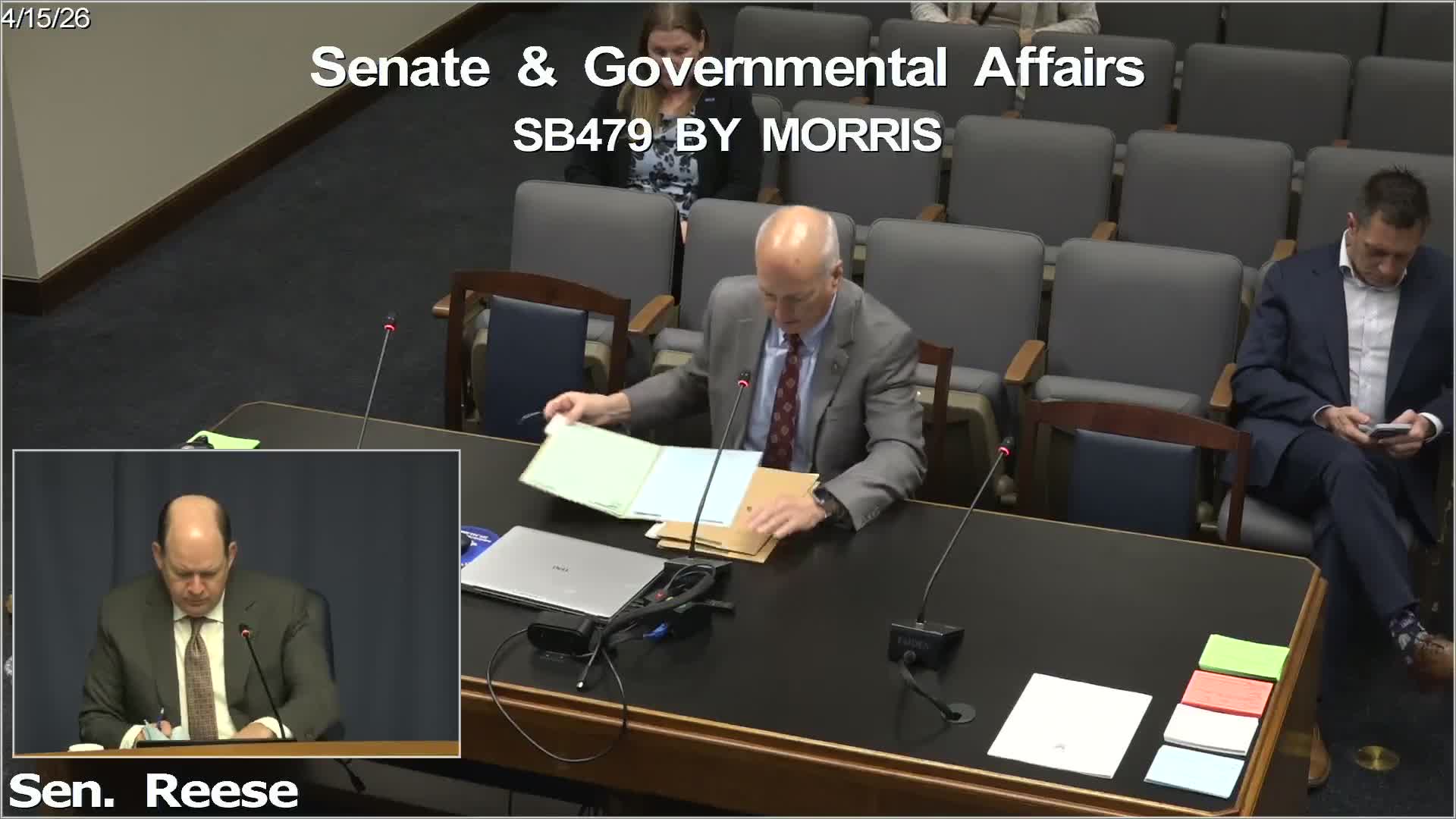 Committee advances companion bill to constitutional amendment that details judge‑removal procedure; ACLU warns of threats to judicial independence