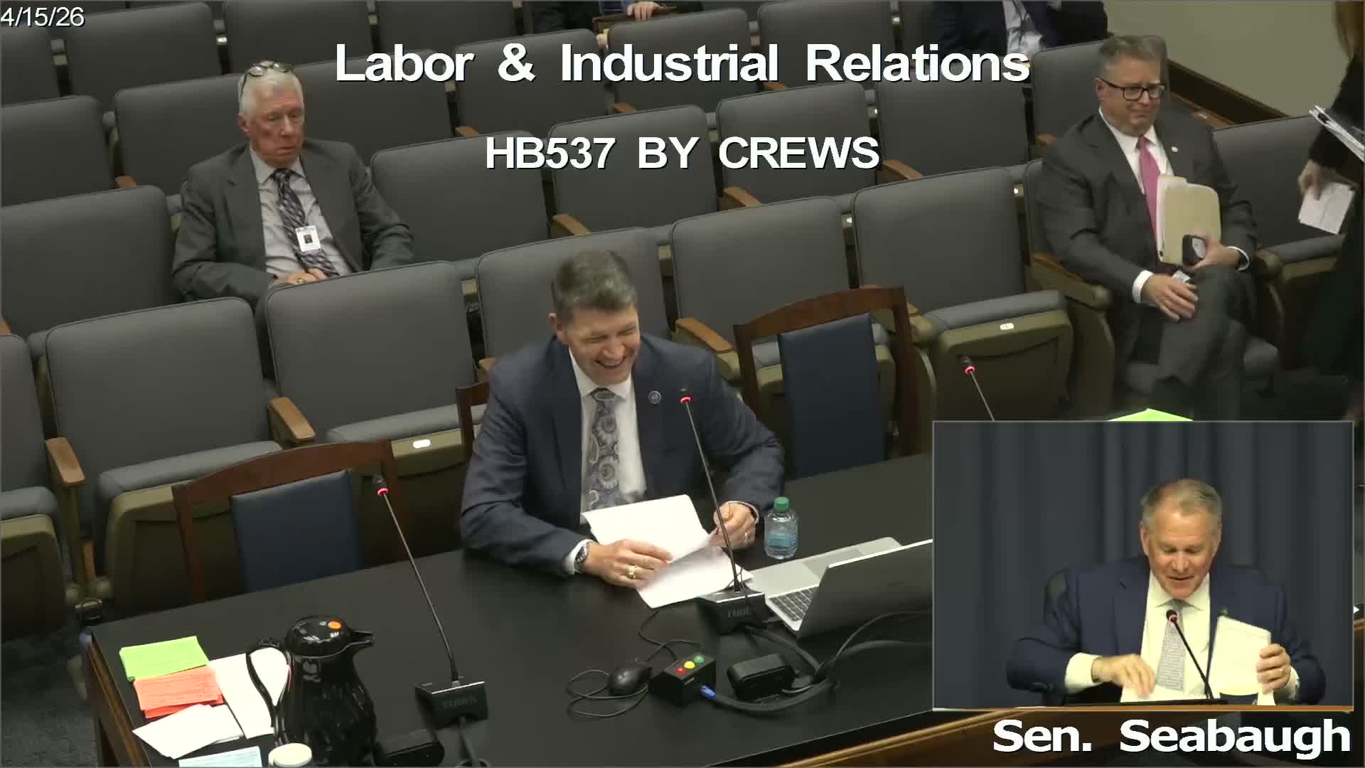 Votes at a glance: committee reports several labor-related bills favorably