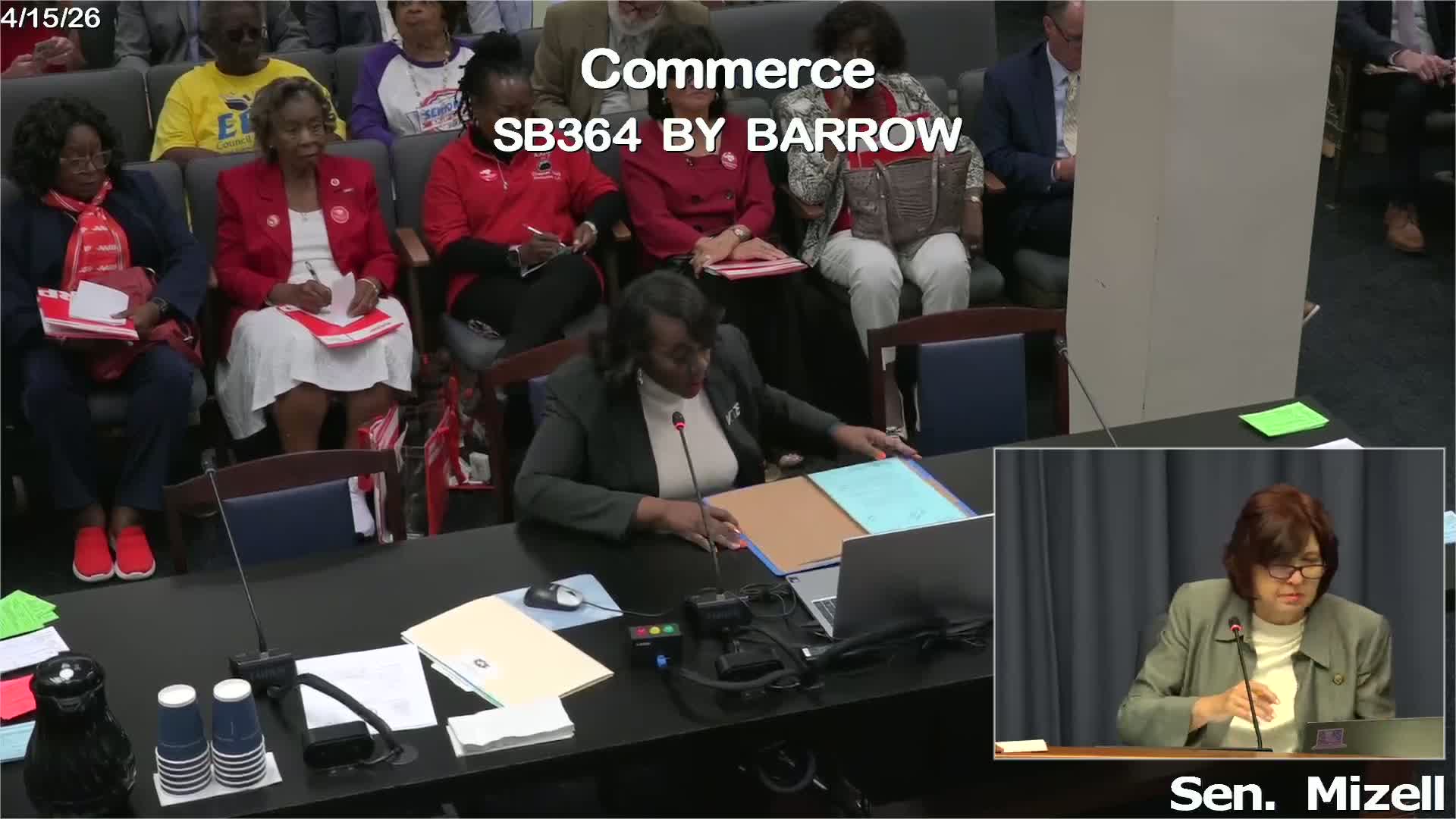 Committee debates 'fair and equitable' utility‑rate language, adopts technical amendment and defers SB 364