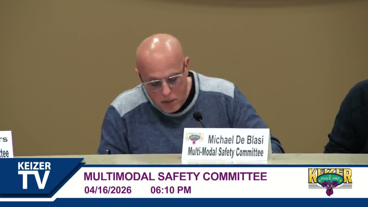 Keizer committee: pedestrian-flag pilot canceled; equipment stored for possible reuse
