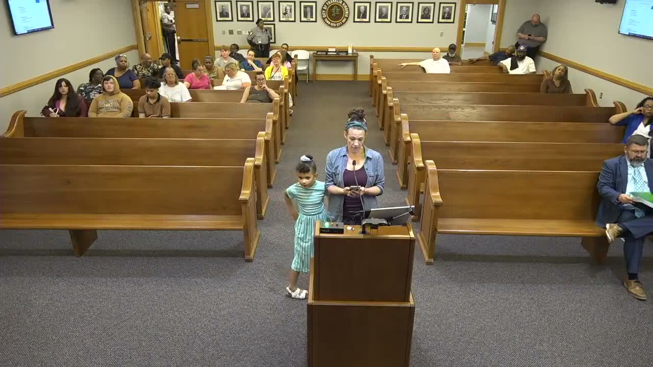 Franklin City School Board approves special‑education plan, budgets small grant increases and awards HVAC contract amid heated public safety complaints