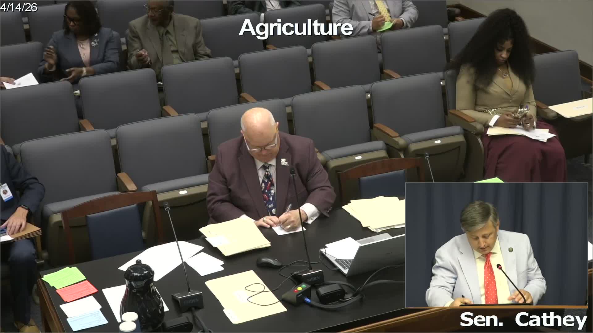 Votes at a glance: Committee reports several agriculture bills favorably