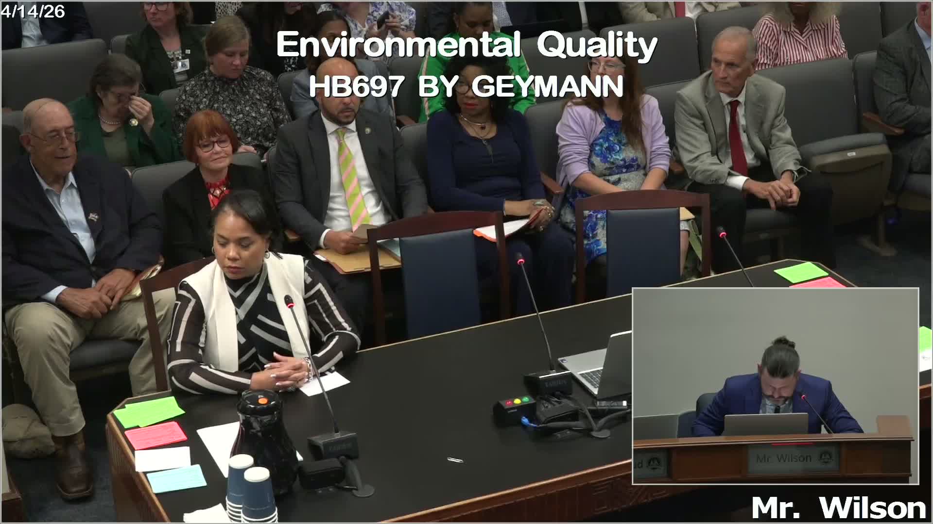 Committee renews the Department of Environmental Quality; secretary urges modernization