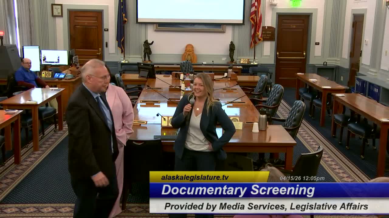 Senate Finance screening of Tooksook Bay documentary underscores push for Senate Bill 41 on K–12 mental-health education