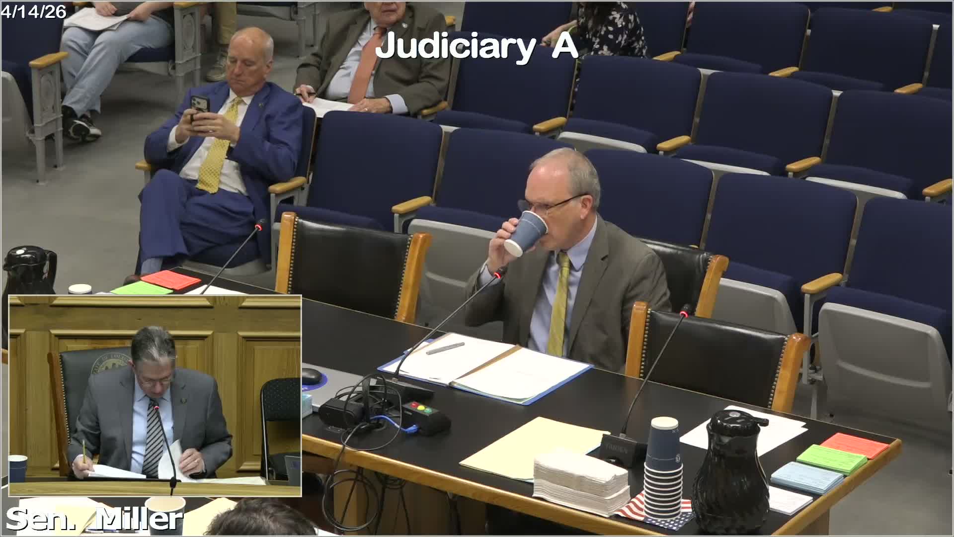 Committee clarifies 'counsel of record' for electronic service in bill reported with amendments