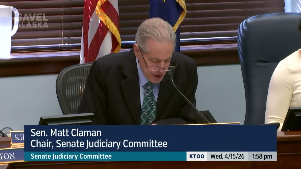 Judicial conduct nominees forwarded to joint session after testimony and public comment