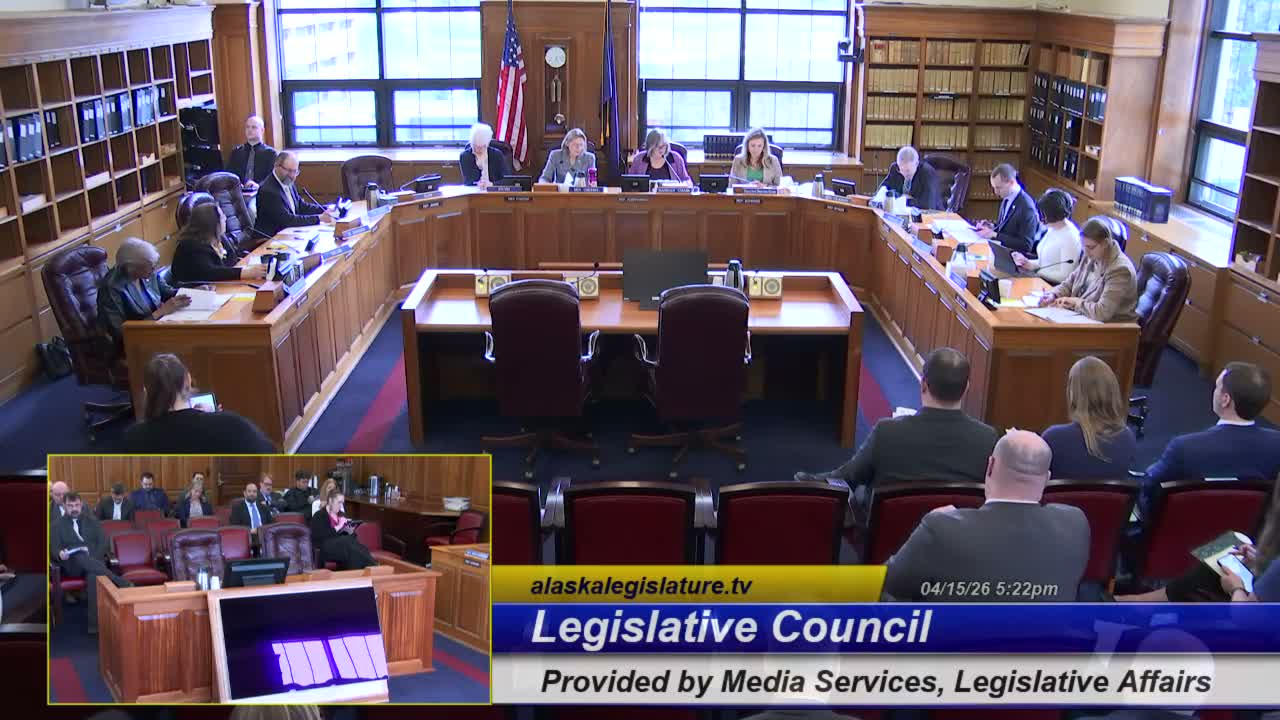 Legislative Council approves 1‑year renewal for Bethel office lease at $70,200