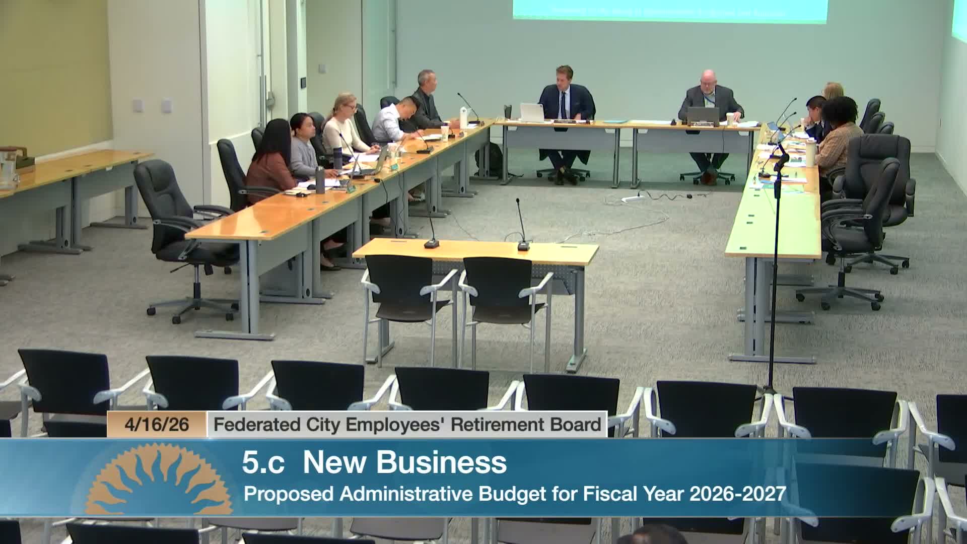 San Jose retirement board approves $7.63 million administrative budget for 2026–27
