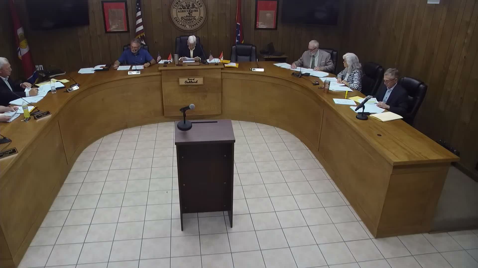 Oakland reviews FY2026 budget amendments, approves pre‑design plan and moves to buy sewer inspection camera