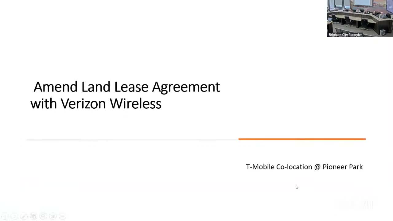 Council approves amendment to Pioneer Park lease to allow T‑Mobile collocation