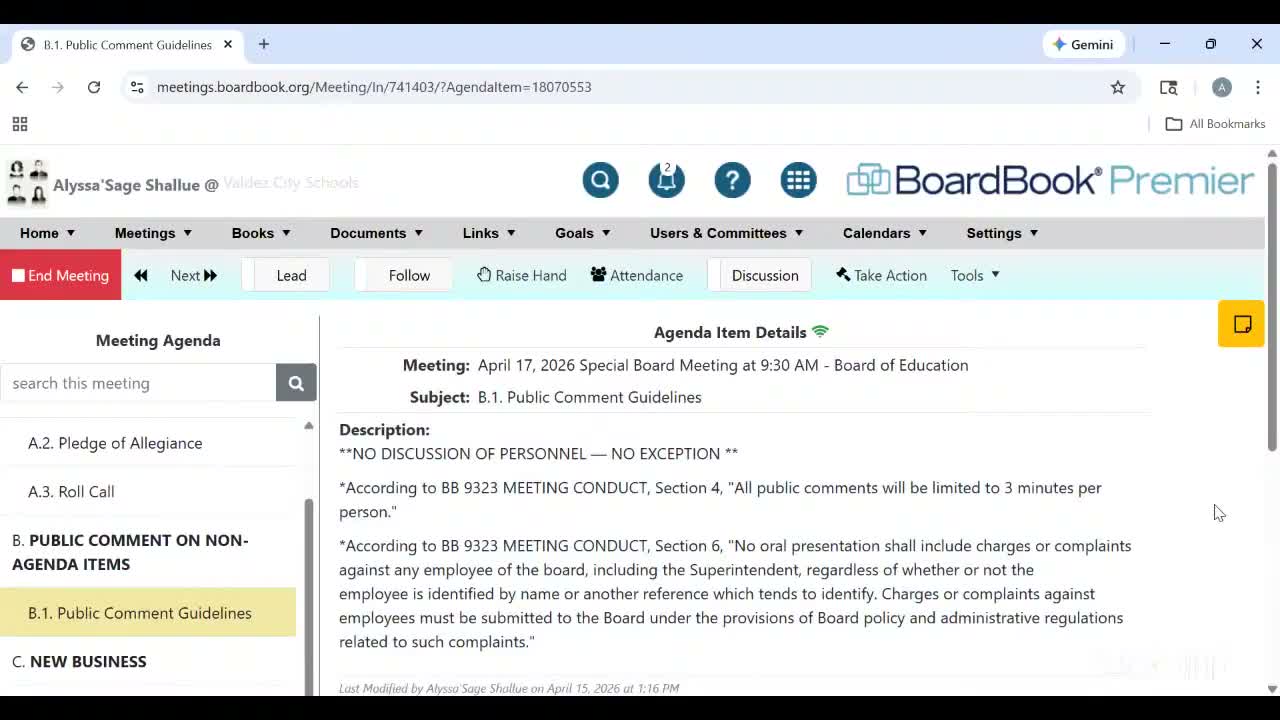 Valdez City School District board approves FY27 operating budget