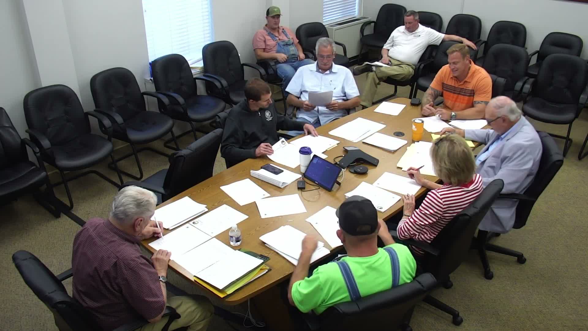 County adopts clearer height-measurement for structures; debates broader subdivision notice rules