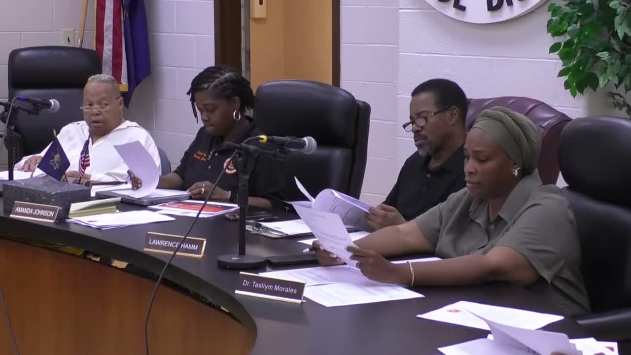 Board reviews special education service agreement; trustee asks to separate IU adopted budget line