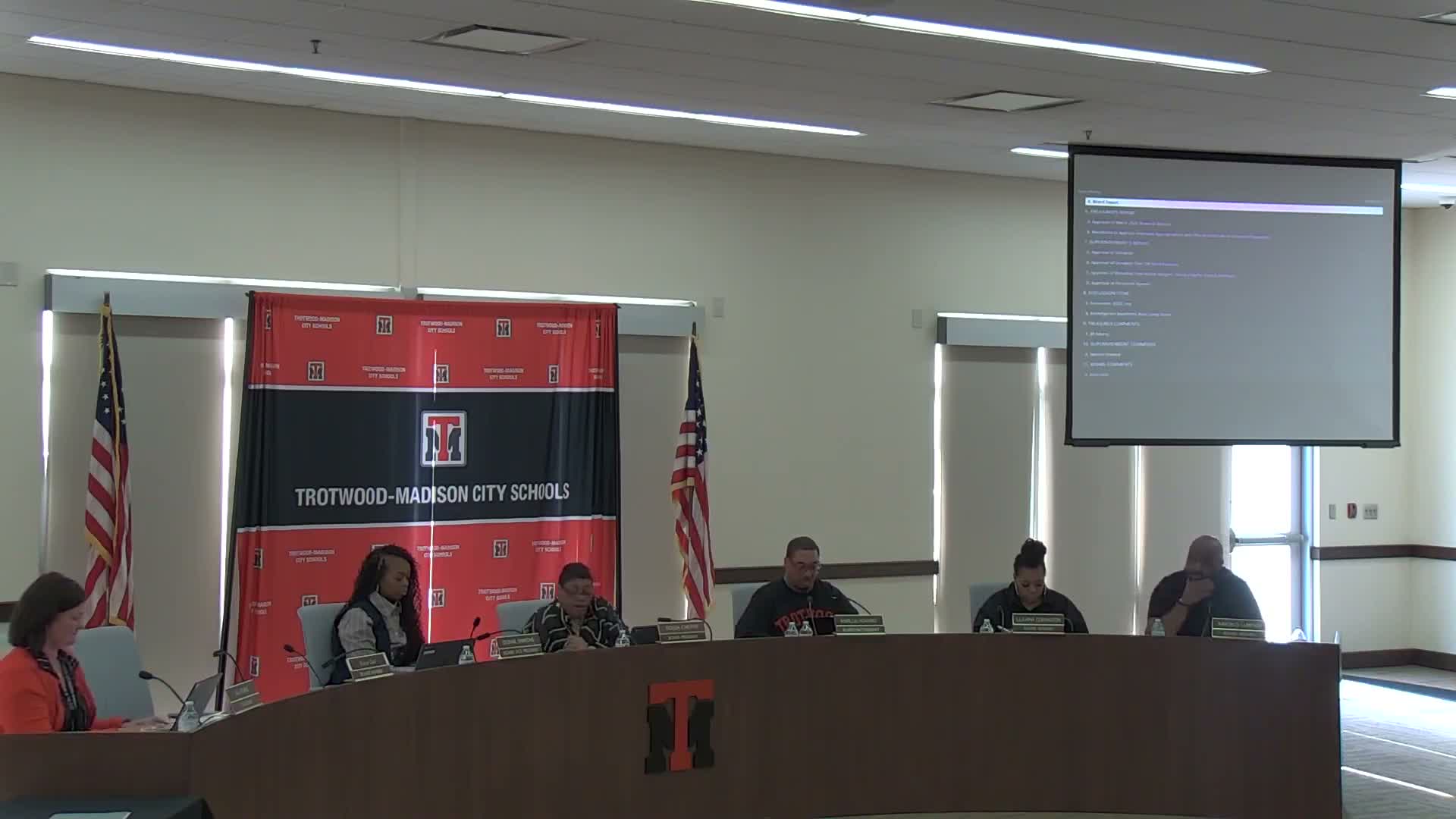 Board approves March financial reports as treasurer warns of continued deficit spending