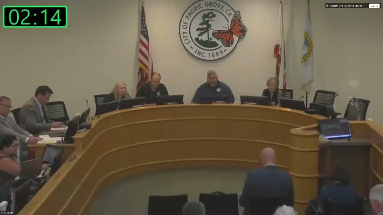 Public urges Pacific Grove to reconsider Esplanade Park for Coral Street pump station