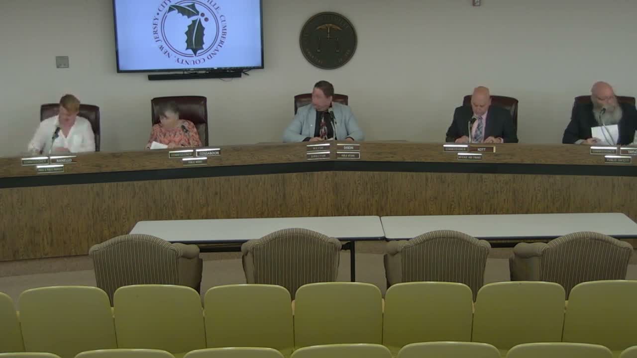 Millville to seek iBank assistance and hire Triad to help apply for $500,000 Vactor truck