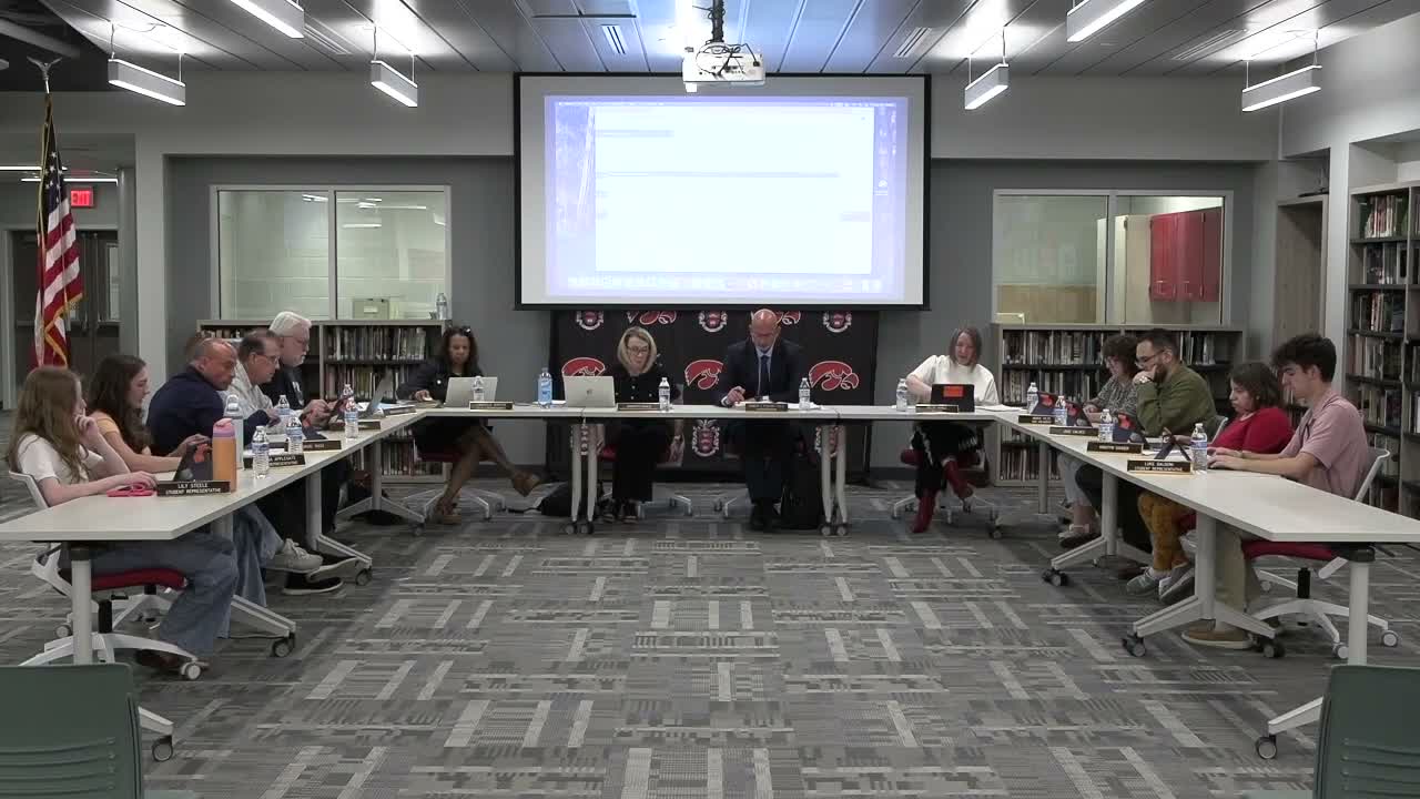 Superintendent reports construction delays, budget pressure and summer programs; student arts and fundraising highlighted