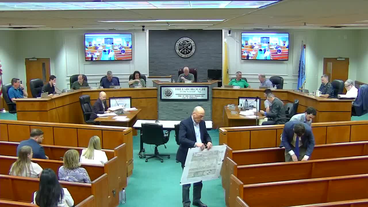 Developers propose 13,955‑sq. ft. car wash in Hillsborough Town Center; board forwards comments to zoning board