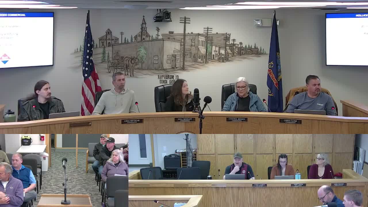 Rathdrum planning commission recommends allowing contractor services at Hollis Woods commercial site