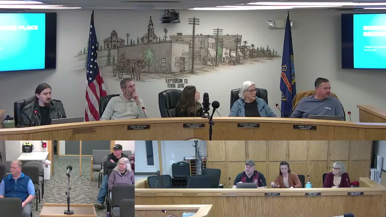 Commission backs rezoning of 46.4‑acre Bunch Grass parcel to mixed‑residential with conditions including water parcel dedication
