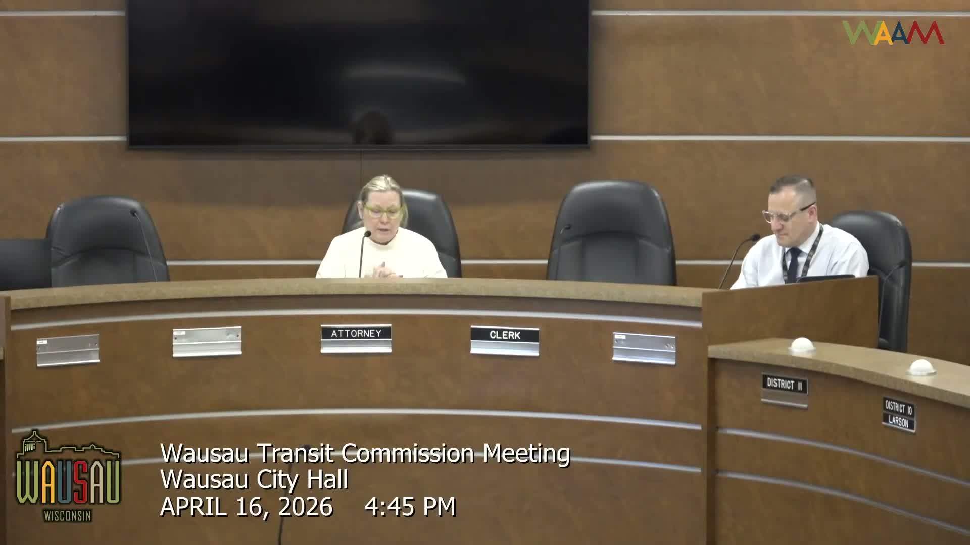 Wausau authorizes application for Transit Development Plan grant (5304) with $30,000 local match