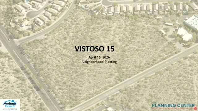 Neighbors press traffic, view and safety concerns over Meritage Homes rezoning proposal in Oro Valley