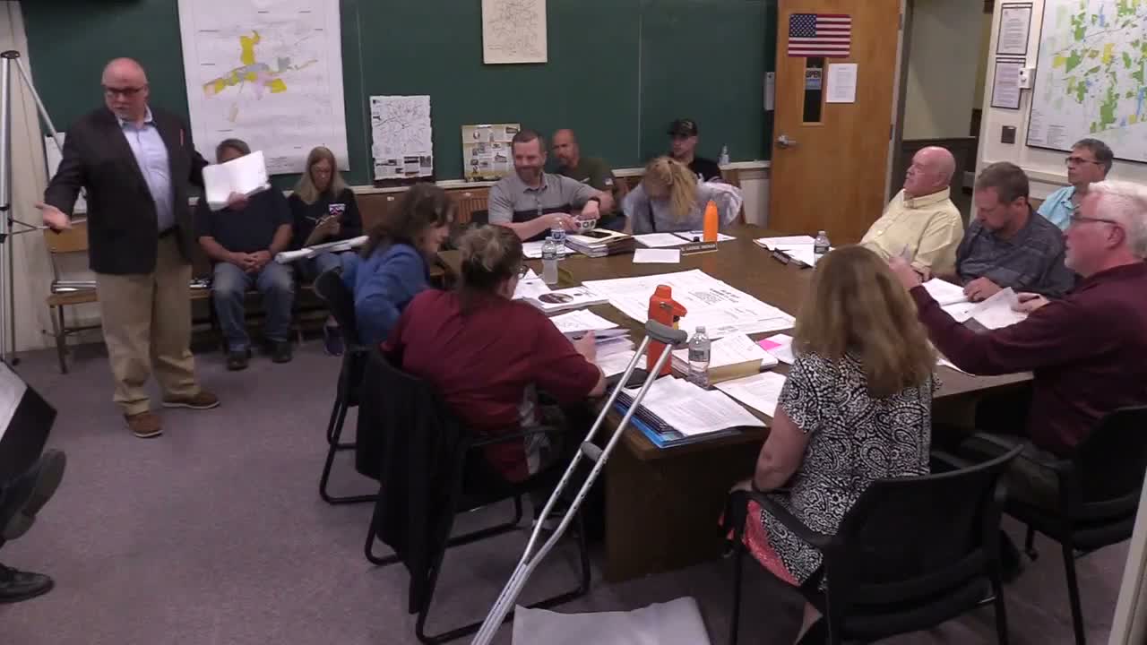 Blue Sky Towers seeks special permit for 120‑foot monopole at Charlton Beagle Club; hearing continued to May 20