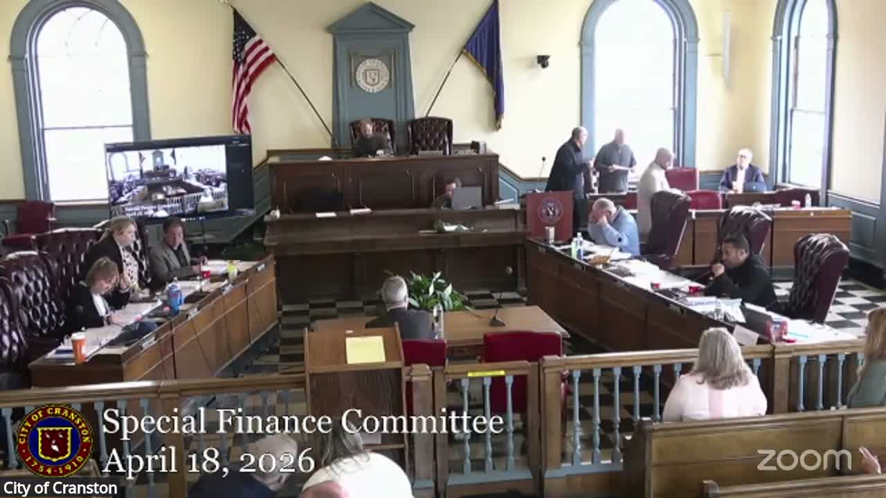 Cranston council grills Parks & Recreation director over steep proposed budget increases