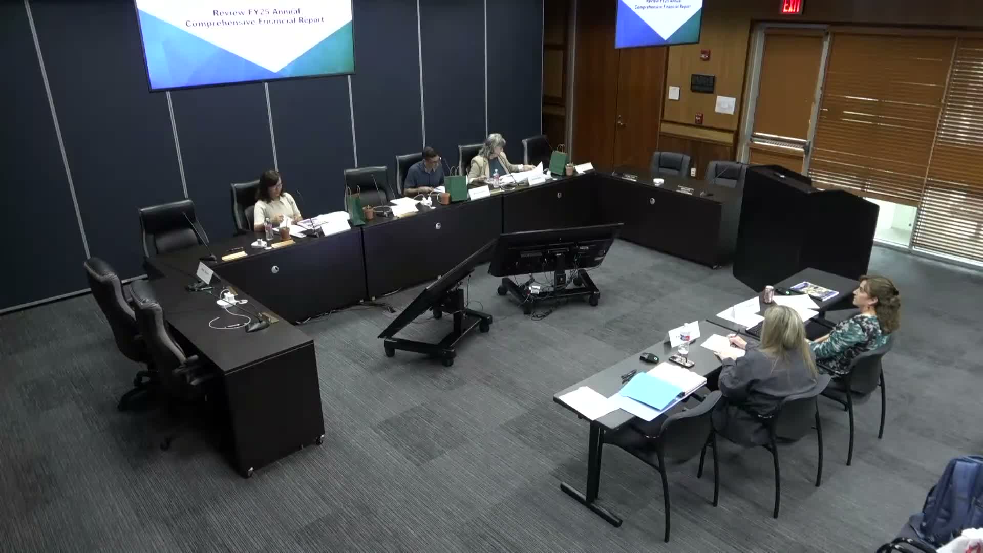 Staff outlines annual financial report, flags PID audit treatment and budget pressures