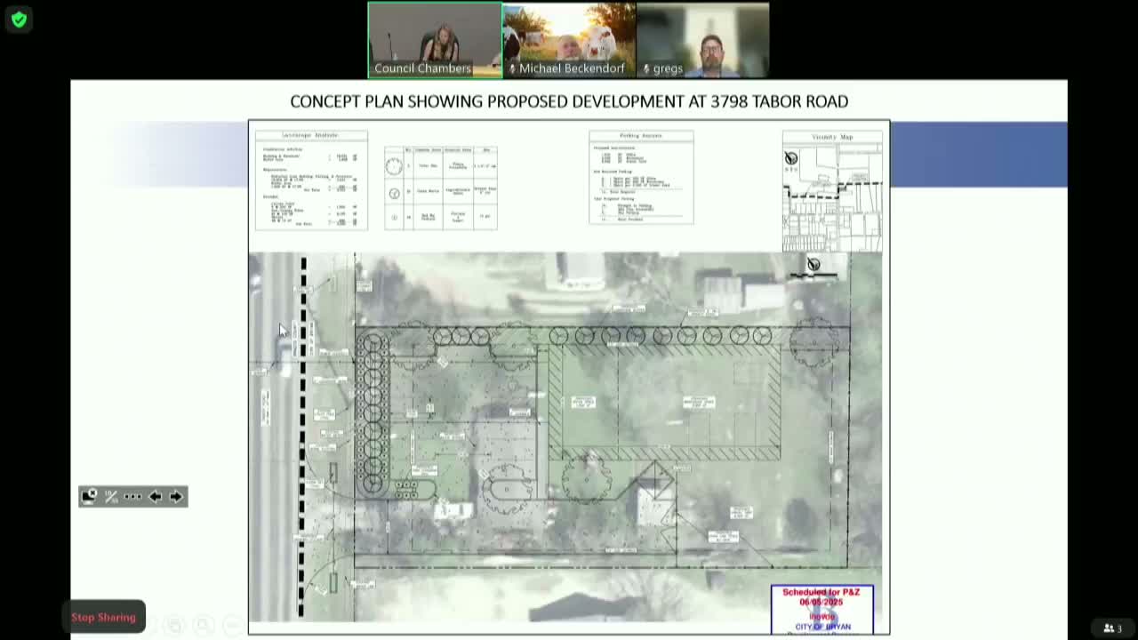 Commission approves 15‑foot front setback variance for carport at 1325 Park Street