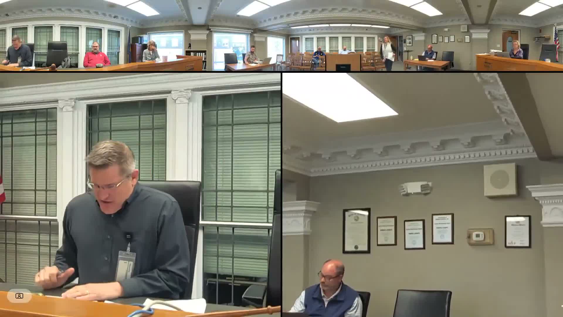 Clerk brings TextMyGov for poll-worker communications; board asks for contract edits before final approval