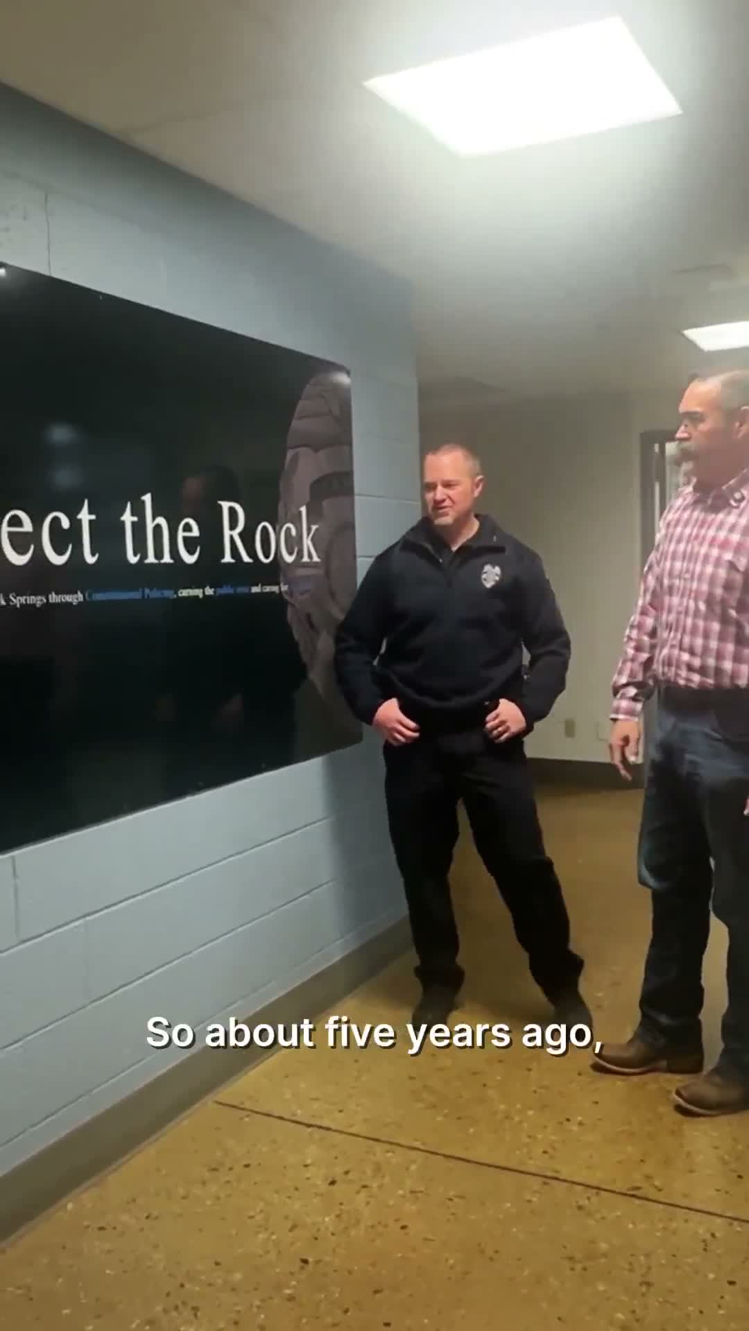 Police chief explains “Protect the Rock” motto and four mission pillars