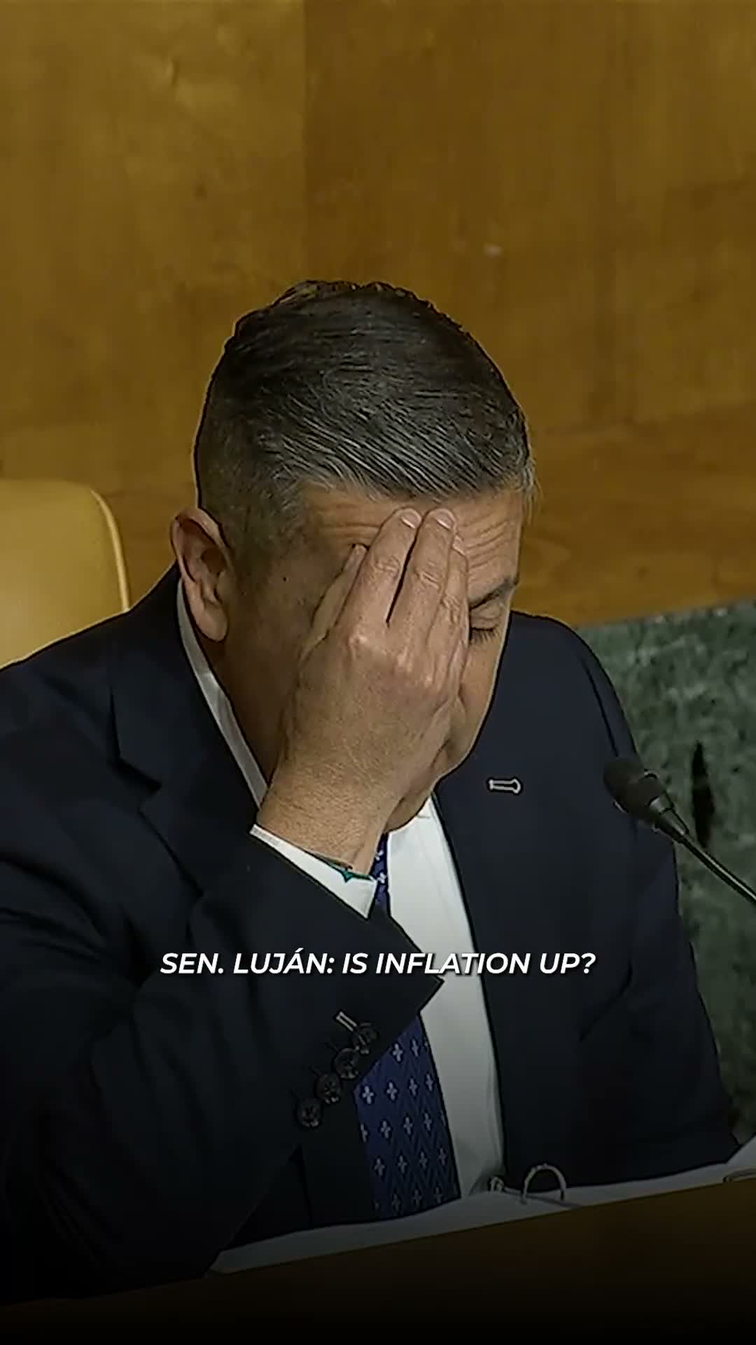Lawmaker presses agency official over whether inflation is higher than a year ago