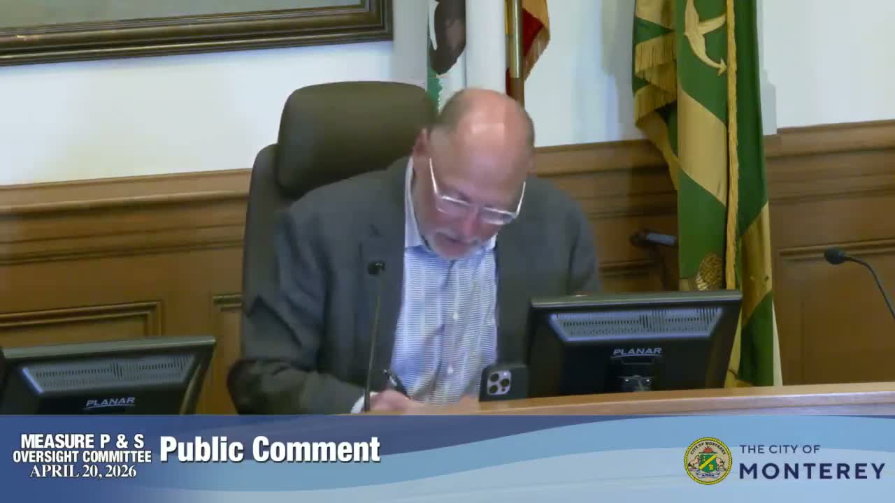 Oversight committee approves Measure P/S periodic report showing $115.9 million in revenues, $25.8 million fund balance