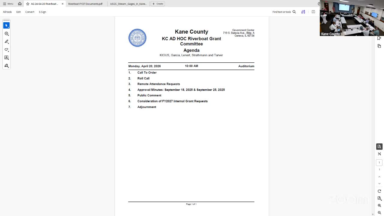 Kane County riverboat grant committee keeps near 80/20 split, forwards $3.9M in internal recommendations after debate over lobbyist funding