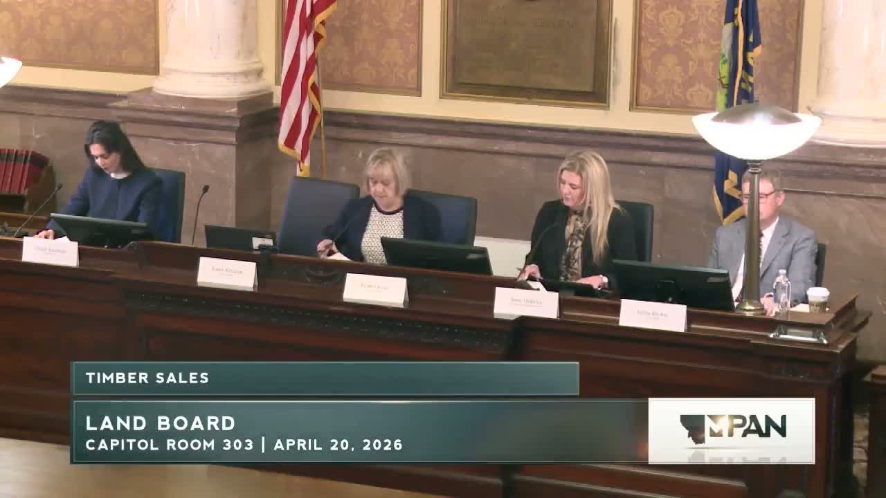 Land Board OKs preliminary sale of 10 cabin and home sites in three counties