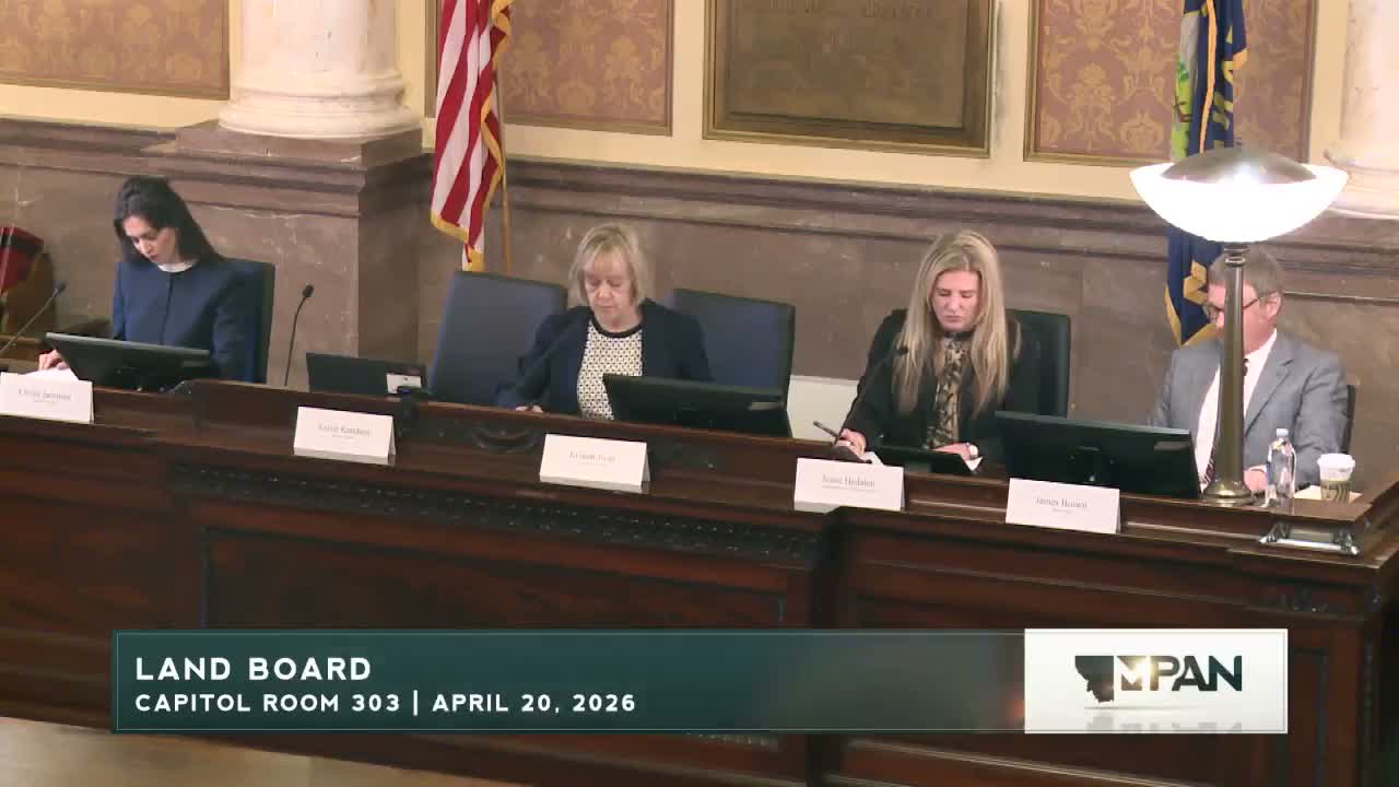Land Board unanimously approves four timber sales totaling millions of board feet